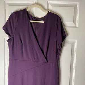 Dark Purple bodycon dress